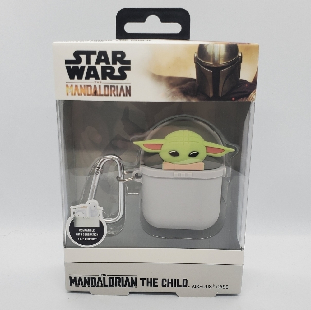 Disney Star Wars The Mandalorian The Child Apple Airpods Case - Picture 1 of 2